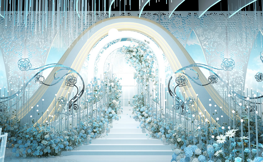 哈密釡香烙馍村水晶厅效果展示